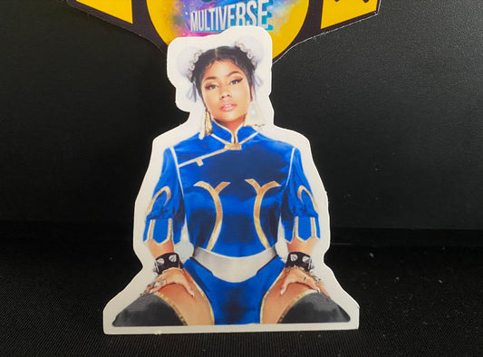 Nicki Minaj X Chun Li Sticker #3
