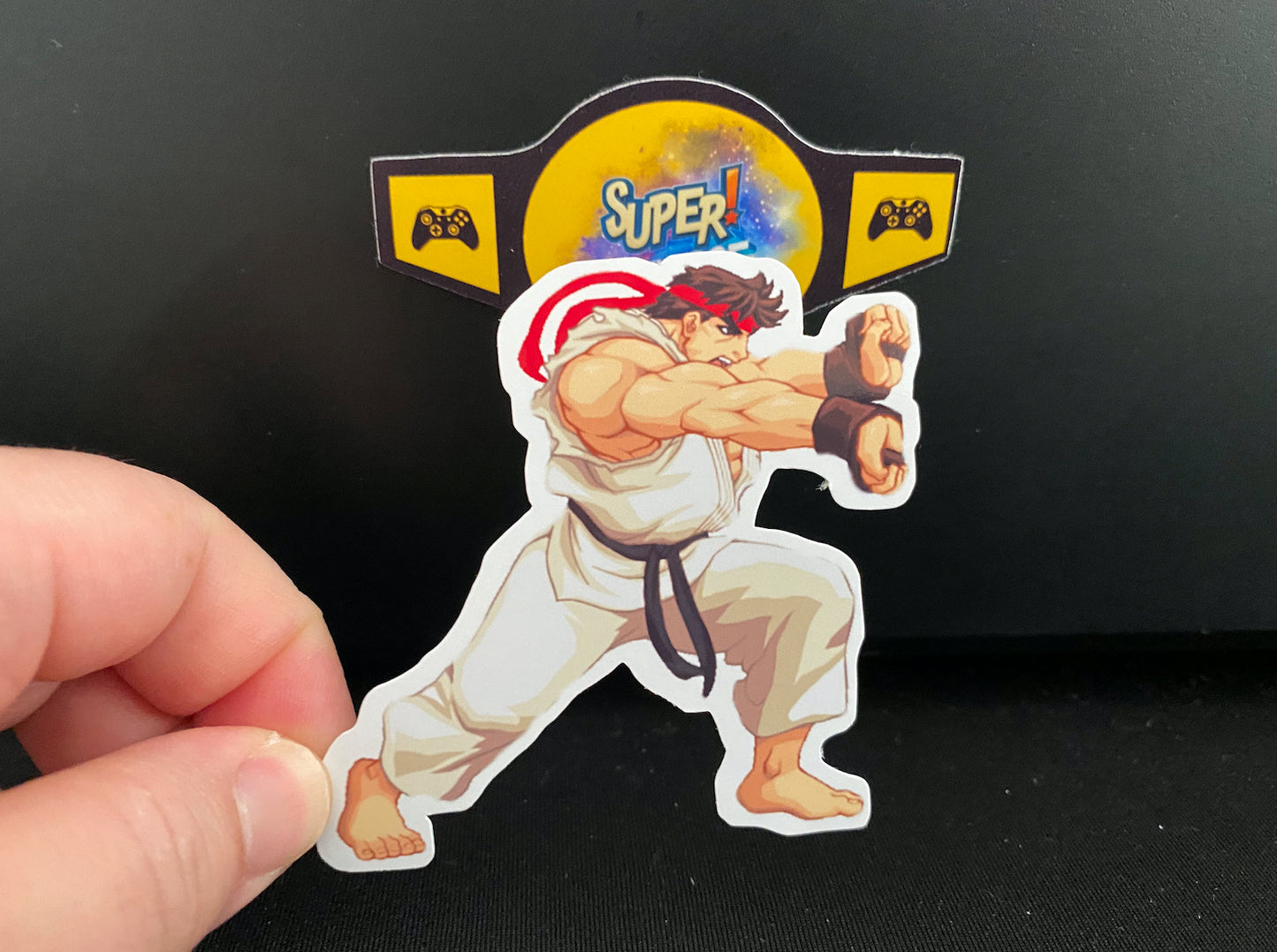 Ryu Hadouken Sticker [Street Fighter]