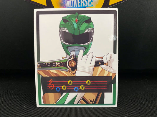 Green Ranger X Ocarina Of Time Sticker