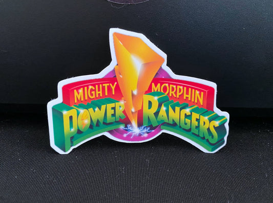 Mighty Morphin Power Rangers Logo Sticker (MMPR)