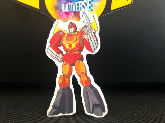 Hot Rod Sticker (Transformers)