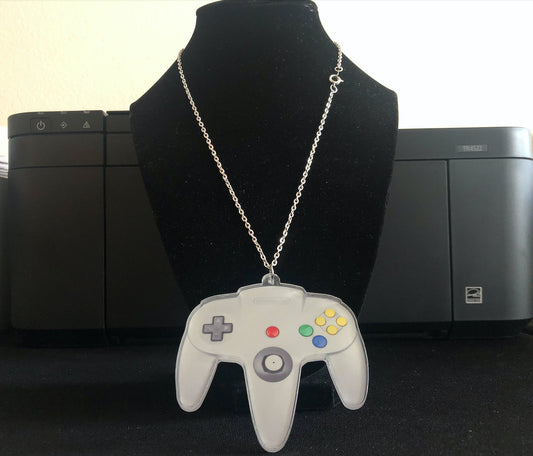 N64 Controller Necklace {Jewelry}