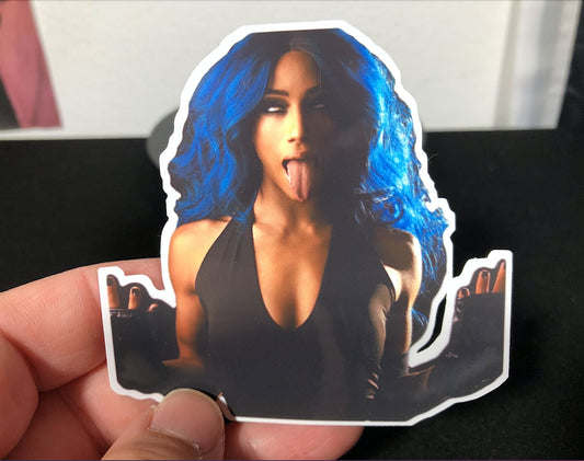 Sasha Banks X Taker Sticker