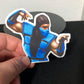 Sub Zero Sticker 2 (Mortal Kombat)