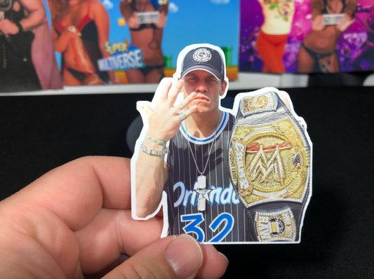 John Cena Champ Sticker