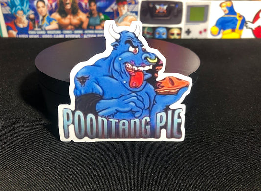 Poontang Pie Sticker