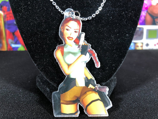 Lara Croft Necklace {Tomb Raider, Jewelry}