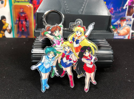 Sailor Scouts Acrylic KeyChain [Sailor Moon]