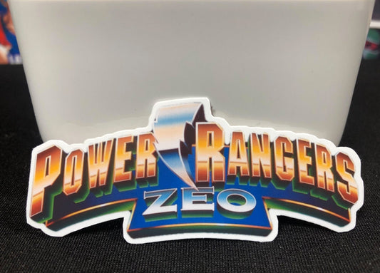 Power Rangers Zeo Logo Sticker