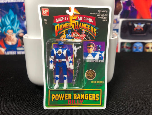 MMPR Blue Ranger Box Sticker (Mighty Morphin Power Rangers)