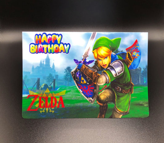 Legend Of Zelda Birthday Greeting Card